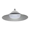 Silver lampshade pendant lamp, modern and simple Nordic style ceiling lamp for living room and bedroom Item Picture